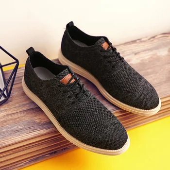 Men Casual Shoes Comfortable Business Shoes Man Flyknit Formal Brogue Weave Carved Wedding Dress Flats Light Man Walking Shoes
Men Casual Shoes Comfortable Business Shoes Man Flyknit Formal Brogue Weave Carved Wedding Dress Flats Light Man Walking Shoes