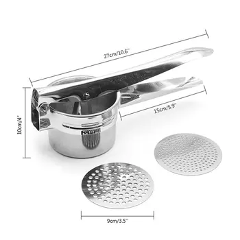 Potato Mashers Ricer Pressure Mud Crusher Cheese Grater Fruit Vegetable Pumpkin Smasher Cooking Tools Kitchen Gadgets
Potato Mashers Ricer Pressure Mud Crusher Cheese Grater Fruit Vegetable Pumpkin Smasher Cooking Tools Kitchen Gadgets