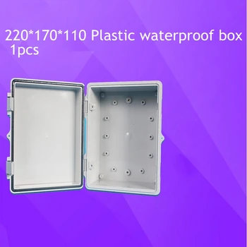 1pcs 220*170*110 buckle hinge plastic waterproof electrical instrument junction box terminal sealing box
1pcs 220*170*110 buckle hinge plastic waterproof electrical instrument junction box terminal sealing box