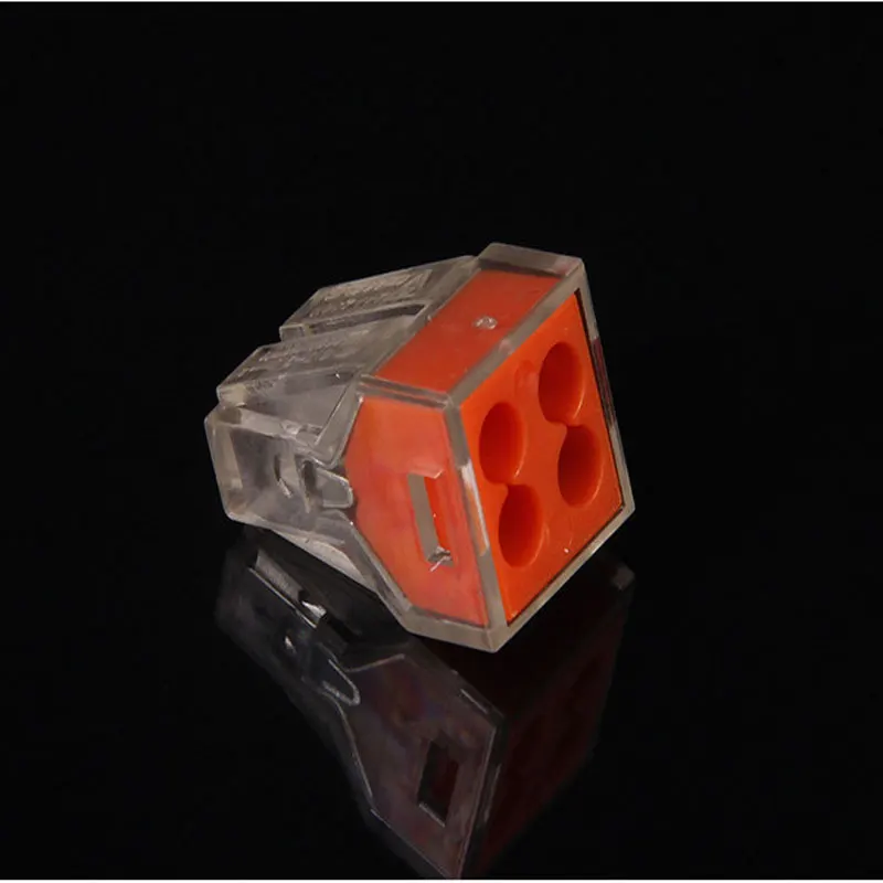 10Pcs PCT-104 Push wire wiring connector For Junction box 4 pin terminal block Insulated Electrical Crimp Fit for wire connector
10Pcs PCT-104 Push wire wiring connector For Junction box 4 pin terminal block Insulated Electrical Crimp Fit for wire connector