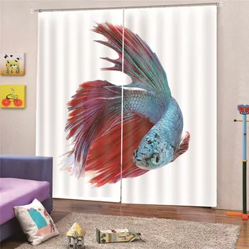 3D Digital Print Fish Creative PhotoCurtains Sunshade Window Curtains Custom-made Size For New House Home Decor Draps AP24
3D Digital Print Fish Creative PhotoCurtains Sunshade Window Curtains Custom-made Size For New House Home Decor Draps AP24