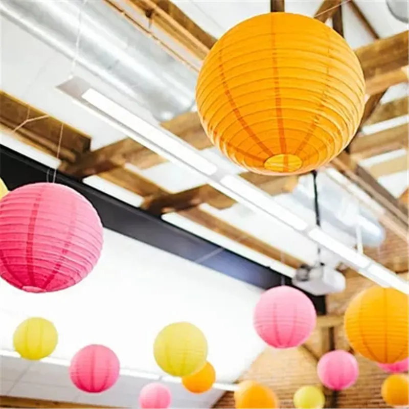 1pc Round Chinese Paper Lantern Happy Birthday Wedding Decoration DIY Craft Paper Lampion Ball Hanging Lamps Festival Supplies
1pc Round Chinese Paper Lantern Happy Birthday Wedding Decoration DIY Craft Paper Lampion Ball Hanging Lamps Festival Supplies