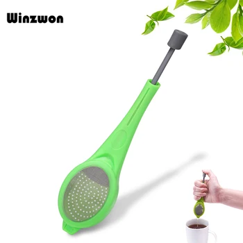 1Pcs Reusable Healthy Intense Flavor Tea Infuser Built-in Plunger Measure Swirl Steep Stir Press Tea Strainer Loose Leaf Tea Bag
1Pcs Reusable Healthy Intense Flavor Tea Infuser Built-in Plunger Measure Swirl Steep Stir Press Tea Strainer Loose Leaf Tea Bag