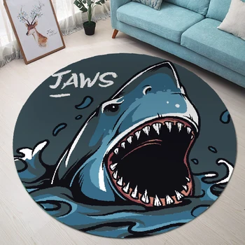 Shark Round Play Seat Mat Chair Rug Boys Room Bedside Area Rug Doorway Balcony Rugs Doormat Children Big Carpet For Living Room
Shark Round Play Seat Mat Chair Rug Boys Room Bedside Area Rug Doorway Balcony Rugs Doormat Children Big Carpet For Living Room