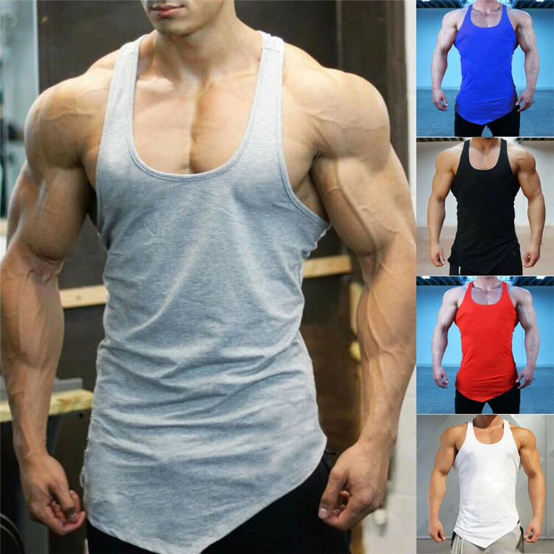 2019 New Fashion Men Muscle Sleeveless Tank Top Gym Tee Shirt Bodybuilding Sport Fitness Vest Workout
2019 New Fashion Men Muscle Sleeveless Tank Top Gym Tee Shirt Bodybuilding Sport Fitness Vest Workout