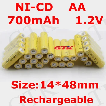 Sale! 20pcs 1.2v 700mah AA Ni-Cd rechargeable alkaline battery electric shaver razor DIY battery pack electric toys power tools
Sale! 20pcs 1.2v 700mah AA Ni-Cd rechargeable alkaline battery electric shaver razor DIY battery pack electric toys power tools