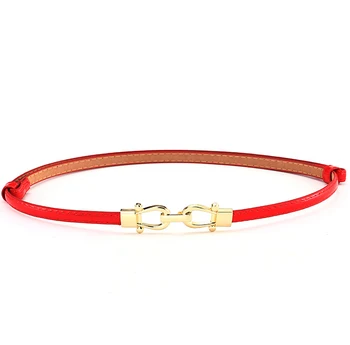 Hot Sales Women Belt Pin Buckle Red White Black Adjustable Waist Belt Metal Head Accessories Classic Simple for Female
Hot Sales Women Belt Pin Buckle Red White Black Adjustable Waist Belt Metal Head Accessories Classic Simple for Female