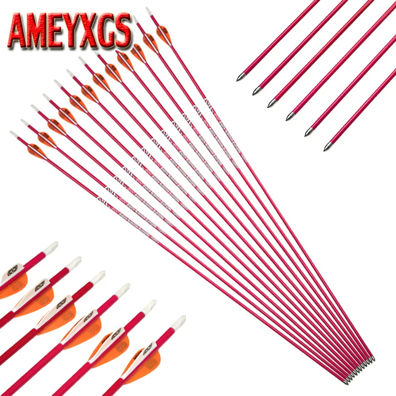 6/9/12pcs Archery Spine600 80cm Pure Carbon Arrow Bolt OD 5.74mm Removable Arrowhead Hunting Shooting Accessory
6/9/12pcs Archery Spine600 80cm Pure Carbon Arrow Bolt OD 5.74mm Removable Arrowhead Hunting Shooting Accessory