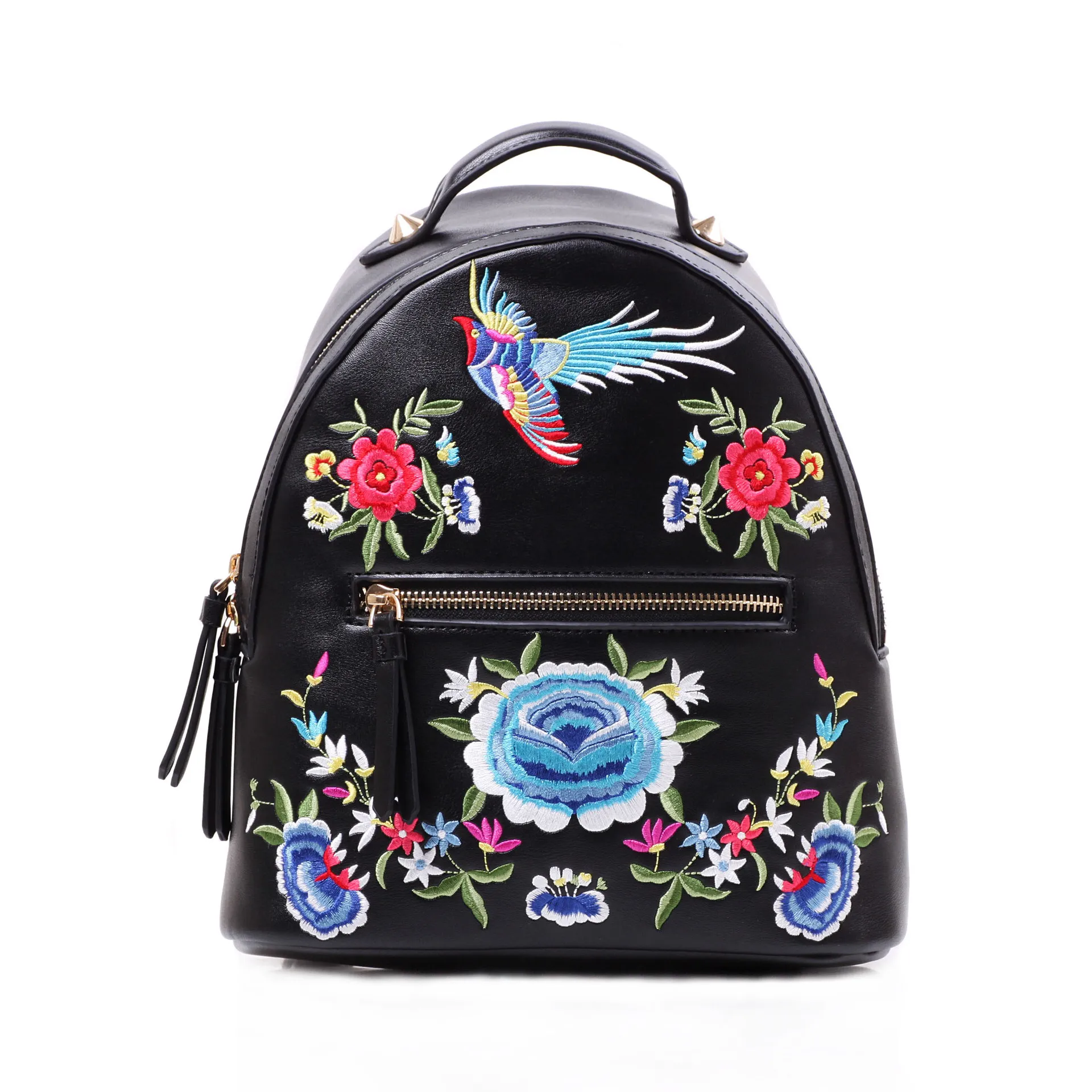 Ethnic Embroidered Backpack for Girls Folk Phoenix Bag Ladies Flower Embroidery Backpack Small Back Pack Women's Casual Daypacks
Ethnic Embroidered Backpack for Girls Folk Phoenix Bag Ladies Flower Embroidery Backpack Small Back Pack Women's Casual Daypacks
