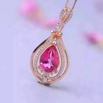 natural pink topaz pendants s925 sterling silver natural gem Water droplets Pendants fine jewelry for women send necklace
natural pink topaz pendants s925 sterling silver natural gem Water droplets Pendants fine jewelry for women send necklace