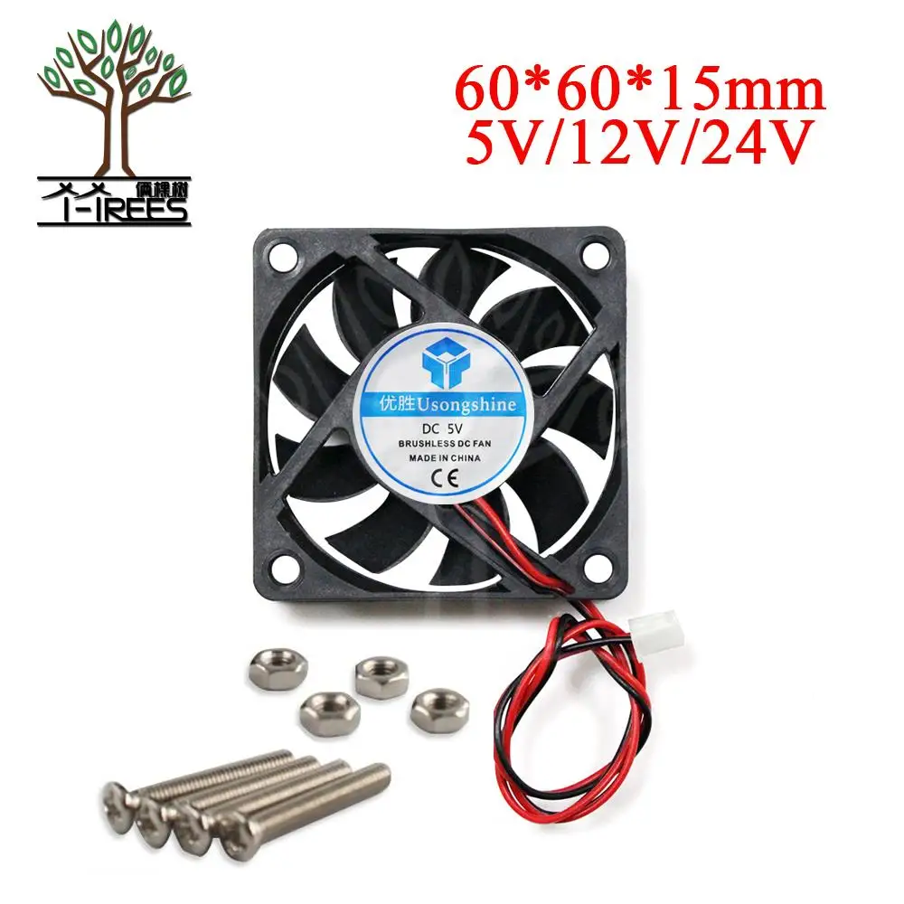 10pcs/lot 3D Printer parts part Black 60x60x15mm 2 Pin 12V Case Computer Cooler Cooling Fan Fans 60*60*15mm 9 pages Gift screw
10pcs/lot 3D Printer parts part Black 60x60x15mm 2 Pin 12V Case Computer Cooler Cooling Fan Fans 60*60*15mm 9 pages Gift screw