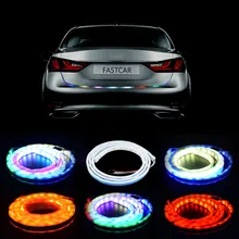 RGB Undercarriage Floating Flow Led Strip Trunk Light Dynamic Streamer Turn Signal Tail LED Warning Luggage Compartment Lights
RGB Undercarriage Floating Flow Led Strip Trunk Light Dynamic Streamer Turn Signal Tail LED Warning Luggage Compartment Lights