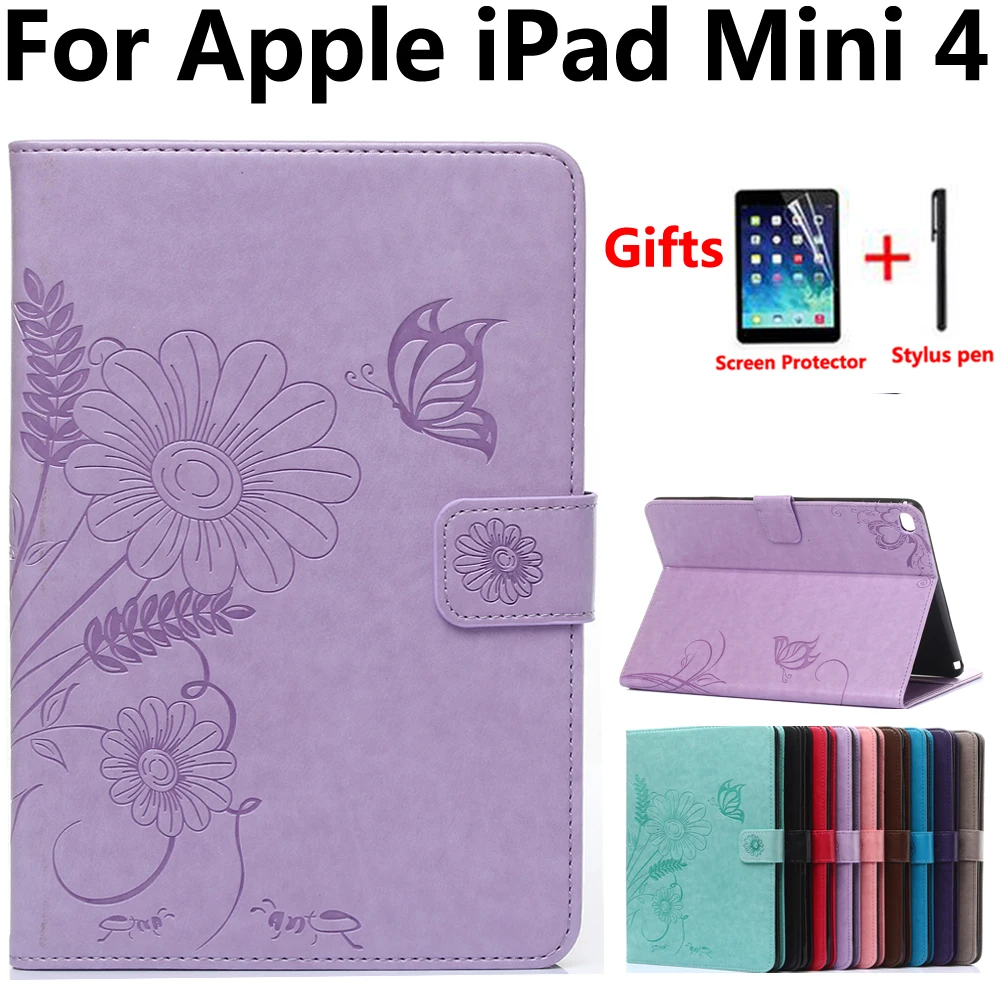 Tablet Protective Shell Cover Case for Apple iPad Mini 4 Mini4 7.9 A1538 A1550 3D Flower PU Leather Soft TPU Stand Smart Case
Tablet Protective Shell Cover Case for Apple iPad Mini 4 Mini4 7.9 A1538 A1550 3D Flower PU Leather Soft TPU Stand Smart Case