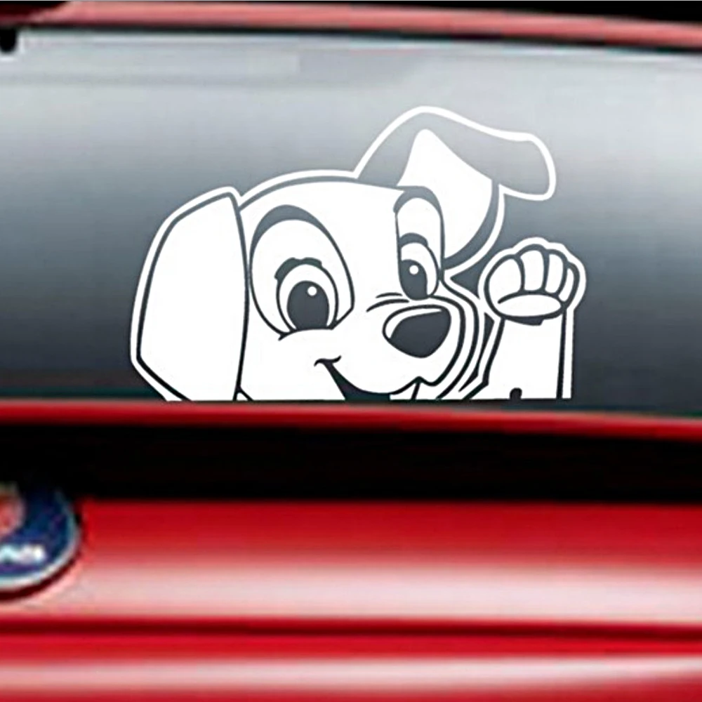 Cute Puppy Dog Auto Motorcycle Sticker Universal Car Stickers and Decals Car Window Decor Exterior Accessories Car- styling
Cute Puppy Dog Auto Motorcycle Sticker Universal Car Stickers and Decals Car Window Decor Exterior Accessories Car- styling