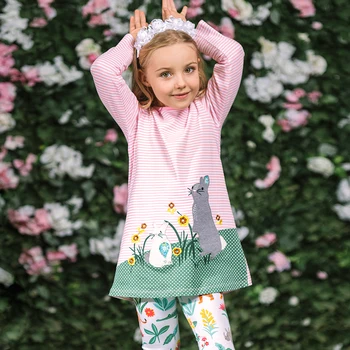 Baby Girls Dress Striped Princess Dress Children Clothes 2020 Brand Autumn Animal Applique Kids Dresses for Girls Tunic Jersey
Baby Girls Dress Striped Princess Dress Children Clothes 2020 Brand Autumn Animal Applique Kids Dresses for Girls Tunic Jersey