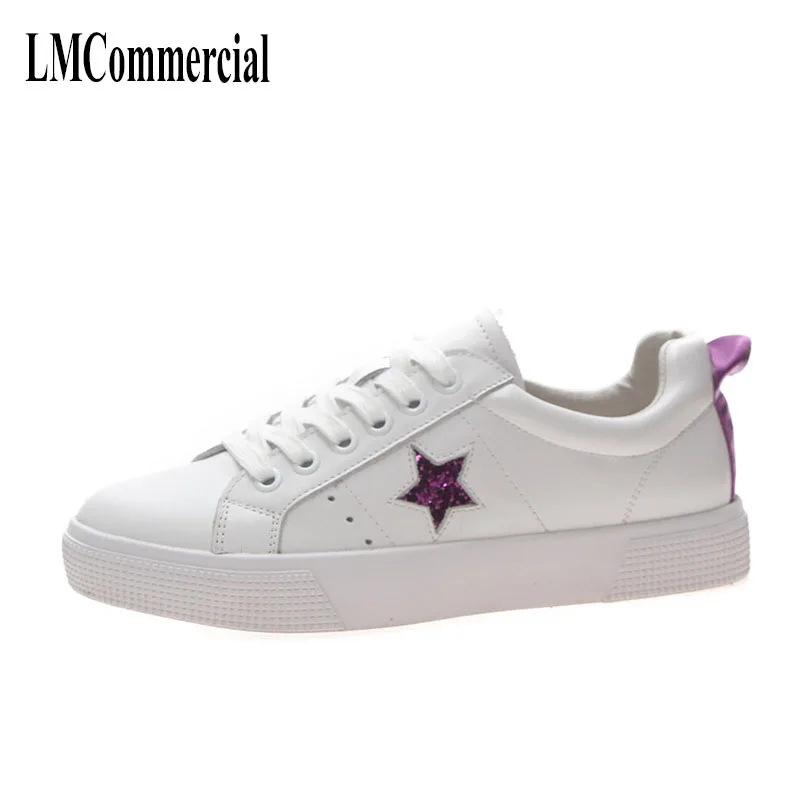Spring New Cowhide White Shoes Female Korean Lace with Genuine Leather all-match Leisure Shoes women casual shoes sneakers
Spring New Cowhide White Shoes Female Korean Lace with Genuine Leather all-match Leisure Shoes women casual shoes sneakers