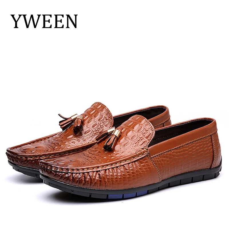YWEEN Men Casual Shoes Fashion Men Shoes Leather Man Loafers Moccasins Slip On Male Flats Comfortable Driving shoes Men
YWEEN Men Casual Shoes Fashion Men Shoes Leather Man Loafers Moccasins Slip On Male Flats Comfortable Driving shoes Men