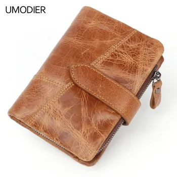 UMODIER Men Wallets Genuine Leather Wallet with Coin Pocket Double Zipper rfid Wallets Mens Clutch Bags Card Holder Coin Purse
UMODIER Men Wallets Genuine Leather Wallet with Coin Pocket Double Zipper rfid Wallets Mens Clutch Bags Card Holder Coin Purse