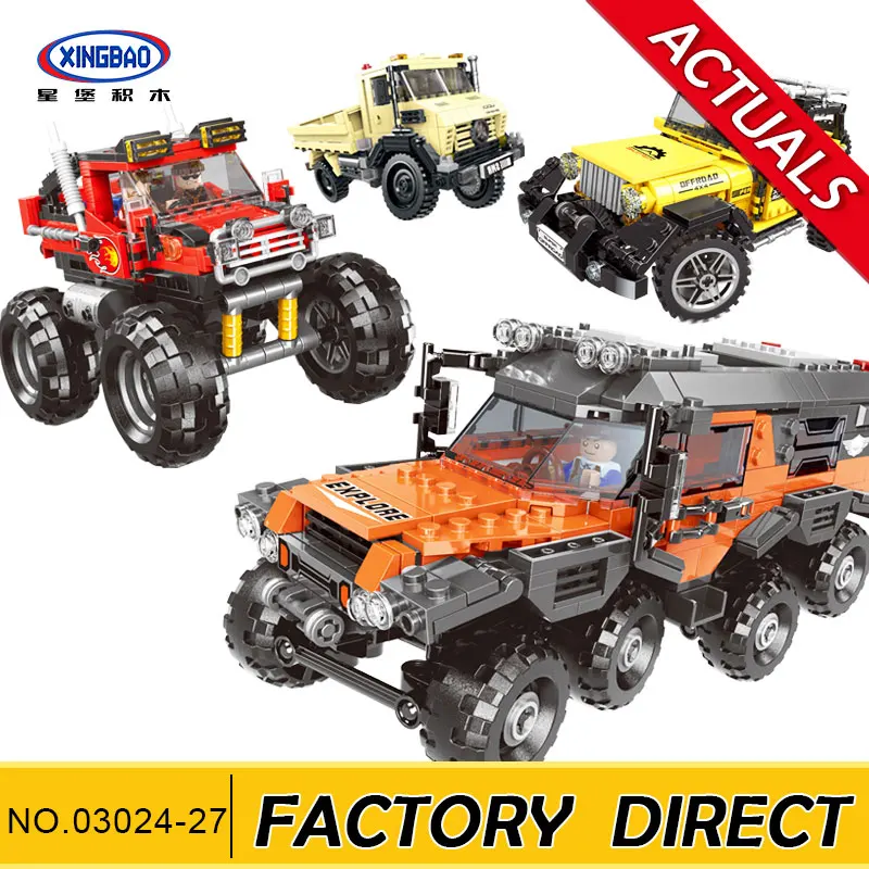 XingBao All Terrain Vehicle Set Building Blocks Model Bricks Kids Toys Educational Gifts Compatible with Legoing Technic Cars
XingBao All Terrain Vehicle Set Building Blocks Model Bricks Kids Toys Educational Gifts Compatible with Legoing Technic Cars