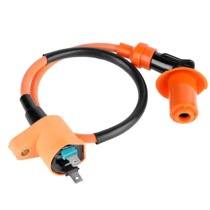 VODOOL Performance Motorcycle Ignition Spark Plug Coil Wire Cable Motorbike Styling For GY6 50cc 125cc 150cc Scooter Moped Kart
VODOOL Performance Motorcycle Ignition Spark Plug Coil Wire Cable Motorbike Styling For GY6 50cc 125cc 150cc Scooter Moped Kart