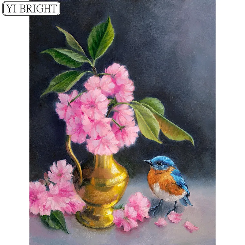 5D DIY Full Square Diamond Painting Cross Stitch Pink flower 3D Diamond Embroidery Rhinestone Mosaic Home Decoration WHY
5D DIY Full Square Diamond Painting Cross Stitch Pink flower 3D Diamond Embroidery Rhinestone Mosaic Home Decoration WHY