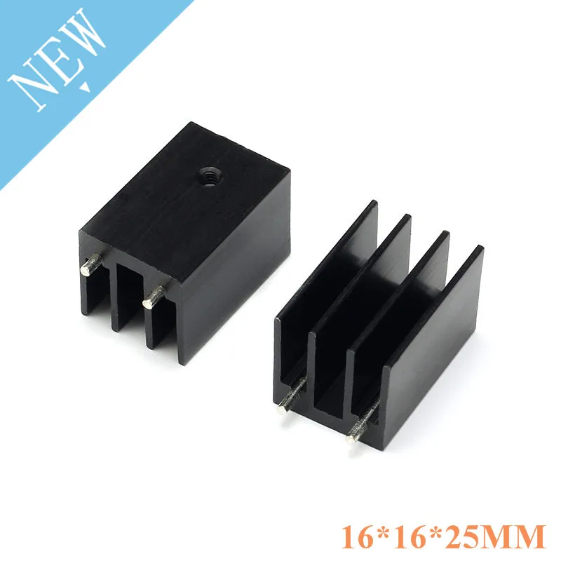 5pcs 16*16*25mm TO-220 Heatsink Cooling Fin Radiator Aluminum Cooler Heat Sink 16X16X25mm
5pcs 16*16*25mm TO-220 Heatsink Cooling Fin Radiator Aluminum Cooler Heat Sink 16X16X25mm