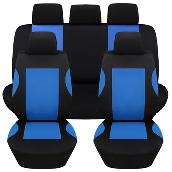 Universal 9 Pcs Blue Car Seat Covers Set Breathable Polyester for Auto Front Rear Seats Headrests Free Shipping
Universal 9 Pcs Blue Car Seat Covers Set Breathable Polyester for Auto Front Rear Seats Headrests Free Shipping