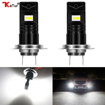 Katur 2pcs H7 LED Fog Light Bulbs Conversion Kit Super Bright 1600Lm 6500K White Automobiles Car-Styling Driving Runing Lights
Katur 2pcs H7 LED Fog Light Bulbs Conversion Kit Super Bright 1600Lm 6500K White Automobiles Car-Styling Driving Runing Lights