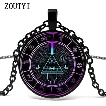 2018 / Hot Sale, Steampunk Drama Gravity Waterfall Mystery Bill CIPHER WHEEL Pattern Glass Pendant Necklace Jewelry.
2018 / Hot Sale, Steampunk Drama Gravity Waterfall Mystery Bill CIPHER WHEEL Pattern Glass Pendant Necklace Jewelry.
