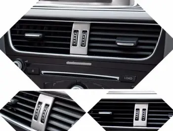 BBQ@FUKA Stainless Steel Auto Car Console A/C Vent Knob Decal Cover Trim Sticker Fit for Audi A4 B8 2013-2015
BBQ@FUKA Stainless Steel Auto Car Console A/C Vent Knob Decal Cover Trim Sticker Fit for Audi A4 B8 2013-2015
