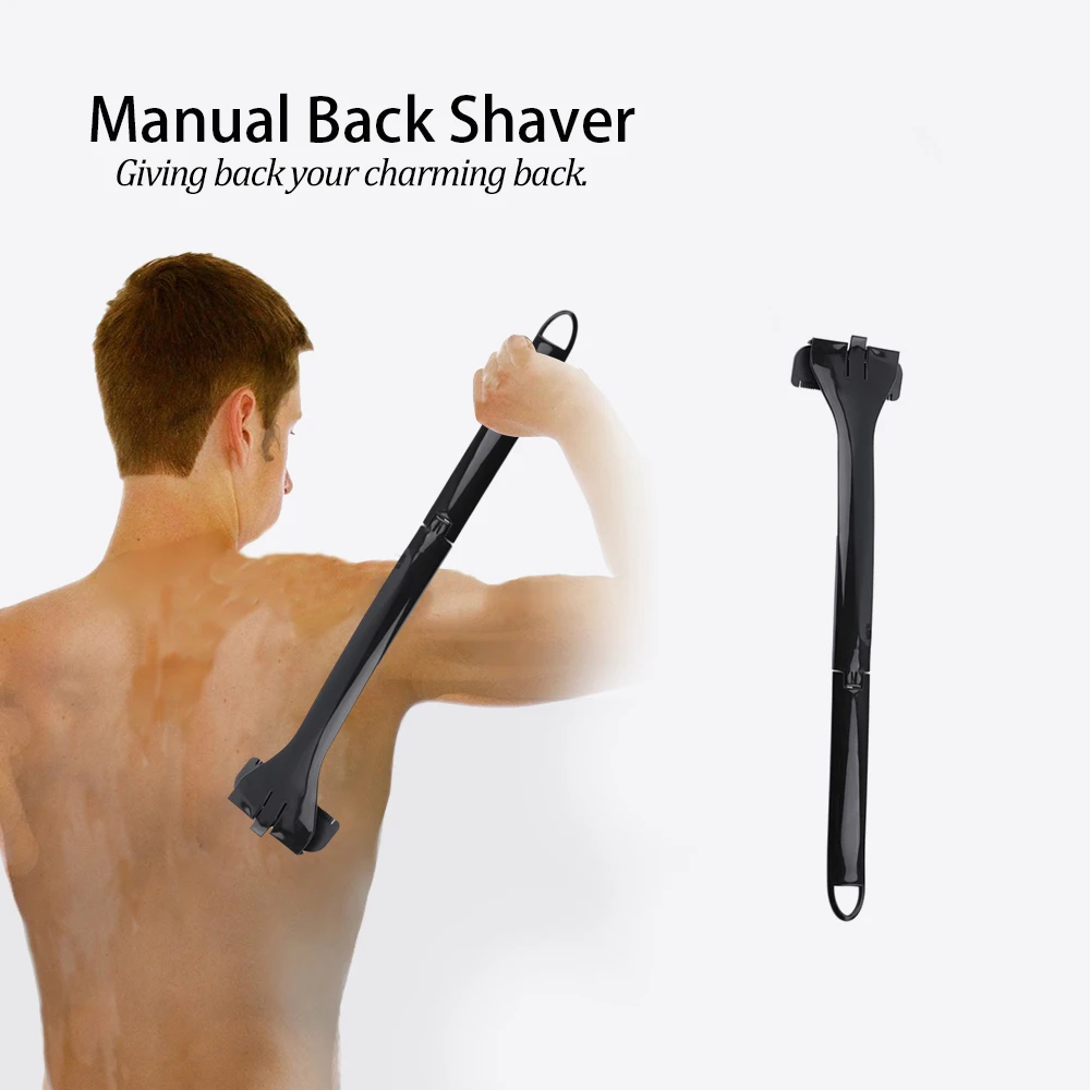 Back Shaver for Men Back Hair Plastic Long Shaving Handle Shaver for Body Hair Care Blade Remover Razors Manual Back Hair Razor
Back Shaver for Men Back Hair Plastic Long Shaving Handle Shaver for Body Hair Care Blade Remover Razors Manual Back Hair Razor