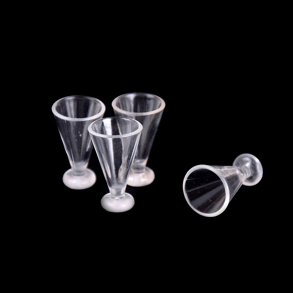 4Pcs/lot PlasticTransparent Miniature Mini Wine Beer Cup Dollhouse Craft Home Decoration Glass Model DIY Parts 1:12 Scale
4Pcs/lot PlasticTransparent Miniature Mini Wine Beer Cup Dollhouse Craft Home Decoration Glass Model DIY Parts 1:12 Scale