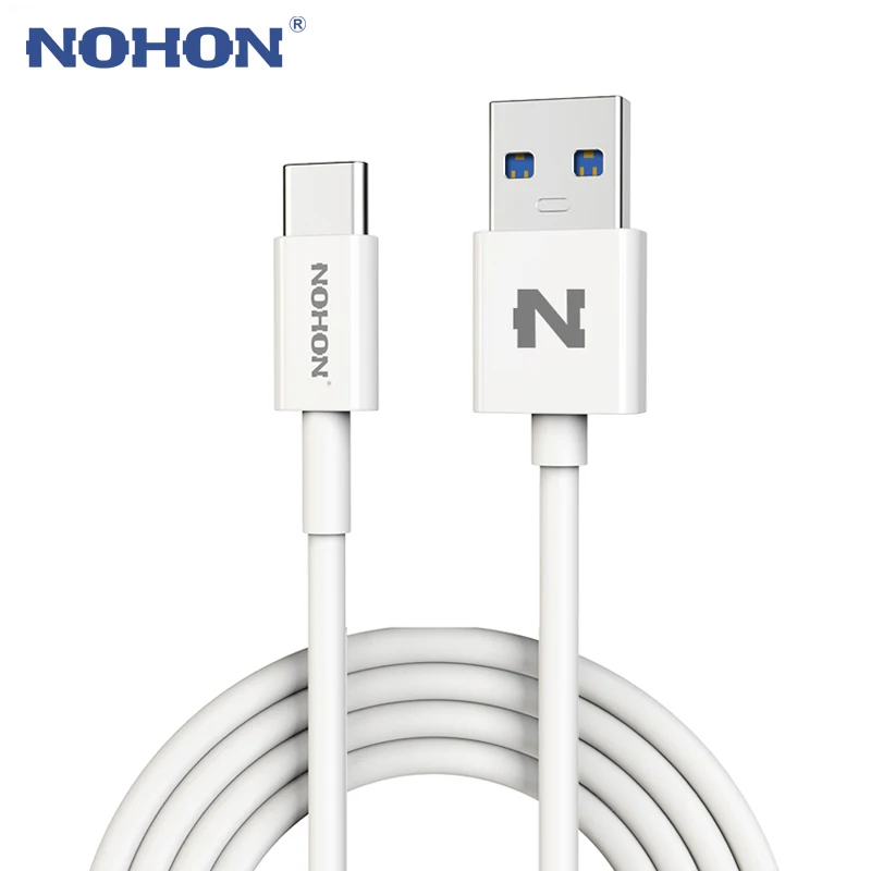 Original NOHON Type C USB 3.0 Cable 3A For MacBook Xiaomi Nokia Oneplus Letv Zuk1 Android Phones Fast Charging Data Sync Cable
Original NOHON Type C USB 3.0 Cable 3A For MacBook Xiaomi Nokia Oneplus Letv Zuk1 Android Phones Fast Charging Data Sync Cable