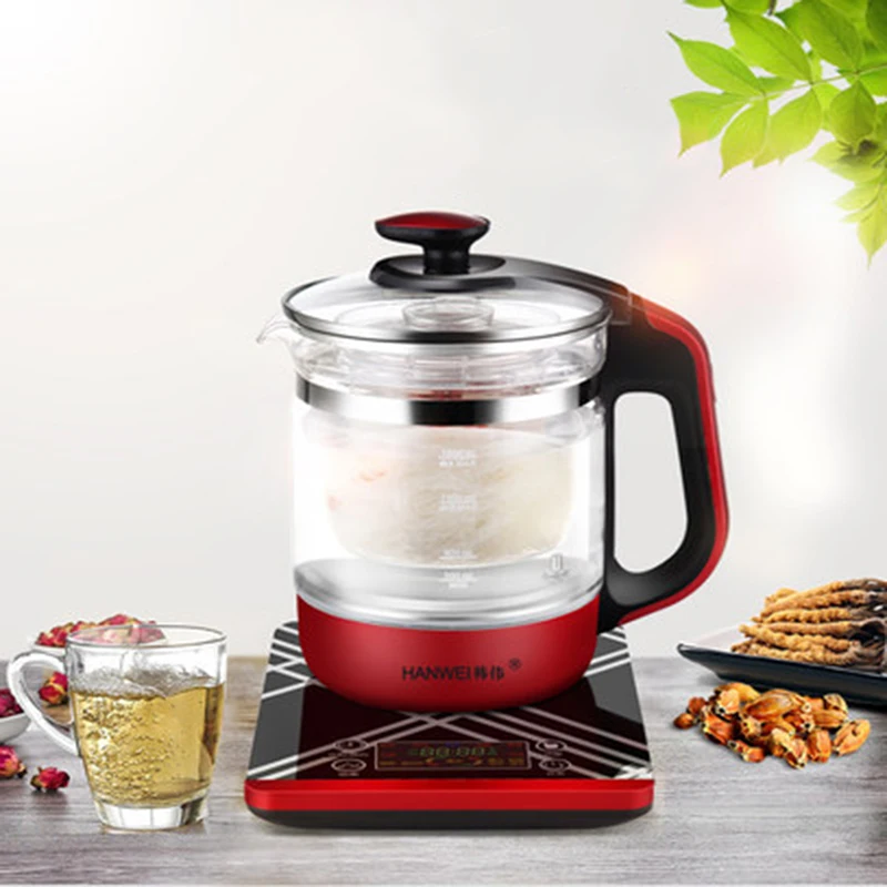 Electric kettle automatic thickened glass health pot multi-purpose tea black electric shipping 24 hours reserv | Бытовая техника