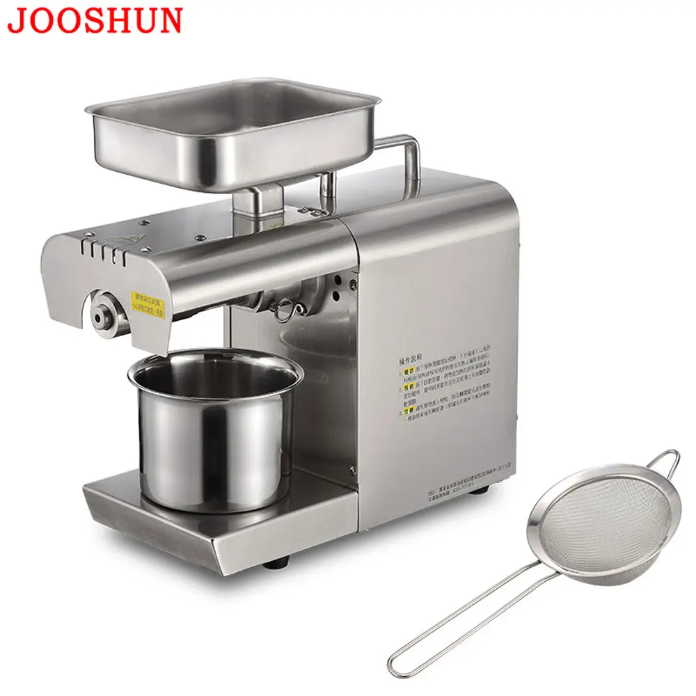 1 Piece Oil Extractor Stainless steel 304 Mini Oil press machine OPM-700 Presser Customized for Peanut,Sesame,Flaxseed,Coconut
1 Piece Oil Extractor Stainless steel 304 Mini Oil press machine OPM-700 Presser Customized for Peanut,Sesame,Flaxseed,Coconut