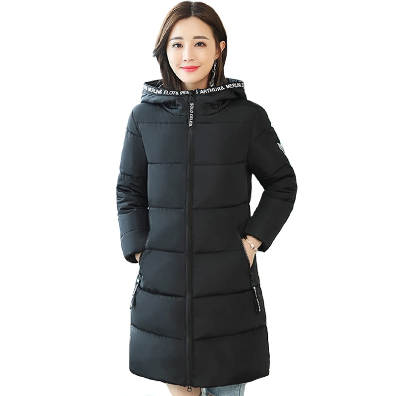 2019 New Design Women Winter Jacket Hooded Solid Black Army Green Female Long Parka Padded Coat
2019 New Design Women Winter Jacket Hooded Solid Black Army Green Female Long Parka Padded Coat