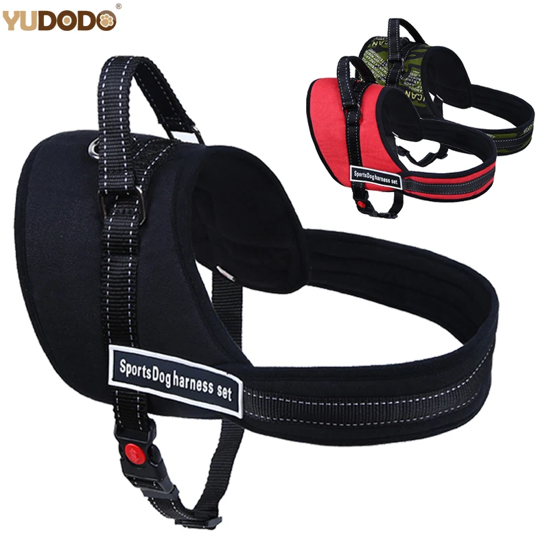 Nylon Pet Training Vest Harness For Small Medium Large Dogs Quick Control Handle No Pull Adjustable Professional Dog Harnesses
Nylon Pet Training Vest Harness For Small Medium Large Dogs Quick Control Handle No Pull Adjustable Professional Dog Harnesses