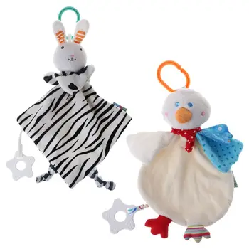 Baby Pacifier Saliva Towel Cartoon Rabbit Duck Cute Plush Toys Nursing Newborn Squeaky Toy With Teether Teething Hanging Soft
Baby Pacifier Saliva Towel Cartoon Rabbit Duck Cute Plush Toys Nursing Newborn Squeaky Toy With Teether Teething Hanging Soft