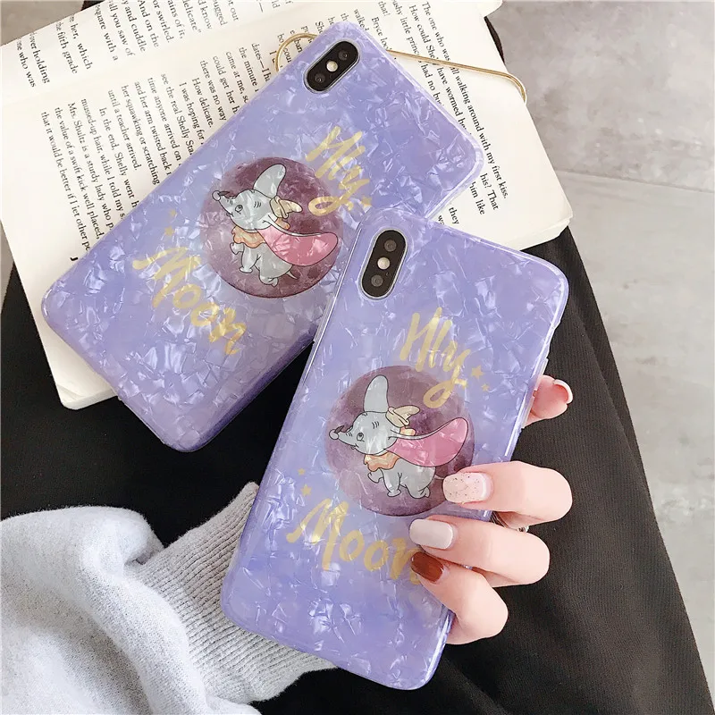 Phone Cases For iPhone 6 6S 7 8 Plus X Case Cute Cartoon Dumbo Conch Shell Phone Case For iPhone XR XS MAX Soft Back Cover Coque
Phone Cases For iPhone 6 6S 7 8 Plus X Case Cute Cartoon Dumbo Conch Shell Phone Case For iPhone XR XS MAX Soft Back Cover Coque