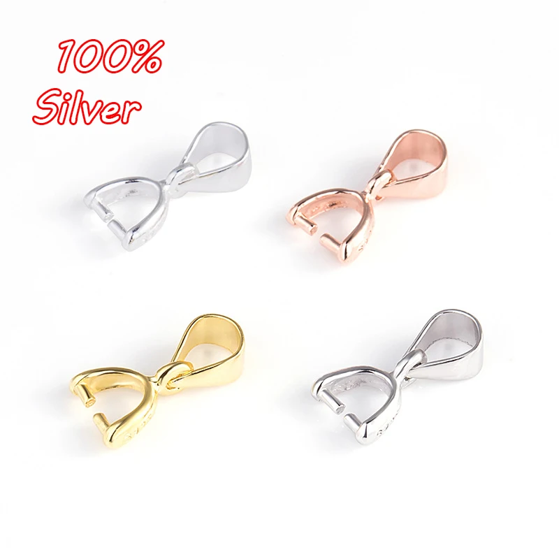 2pcs/lot Genuine 925 Sterling Silver Pendant Melon Button Bails Charms For Jewelry Making Bracelet Connector
2pcs/lot Genuine 925 Sterling Silver Pendant Melon Button Bails Charms For Jewelry Making Bracelet Connector