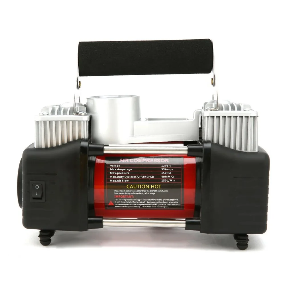 Inflator Pump 12V 150Psi Automatic Digital Air Compressor Car Tyre Inflator Kit with Digital Display Gauge & Portable Hander
Inflator Pump 12V 150Psi Automatic Digital Air Compressor Car Tyre Inflator Kit with Digital Display Gauge & Portable Hander