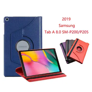 360 Rotating Cover for Samsung Galaxy Tab A 8.0" SM-P200 P205 (2019) Case PU Leather Flip Smart Protector Casing P200N Holder
360 Rotating Cover for Samsung Galaxy Tab A 8.0" SM-P200 P205 (2019) Case PU Leather Flip Smart Protector Casing P200N Holder