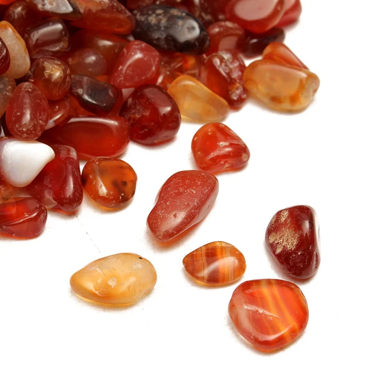 KiWarm Hot 100g Natural Tumbled Carnelian Crystal Red Gravel Agate Healing Stones Planting Aquarium Fish Tank DIY Material
KiWarm Hot 100g Natural Tumbled Carnelian Crystal Red Gravel Agate Healing Stones Planting Aquarium Fish Tank DIY Material