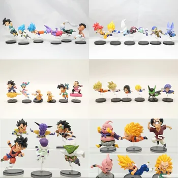 Anime Dragon Ball Son Goku Gohan Vegeta Trunks Frieza Piccolo Bulma PVC Action Figure Collectible Model doll toy 9cm (6pcs/set)
Anime Dragon Ball Son Goku Gohan Vegeta Trunks Frieza Piccolo Bulma PVC Action Figure Collectible Model doll toy 9cm (6pcs/set)