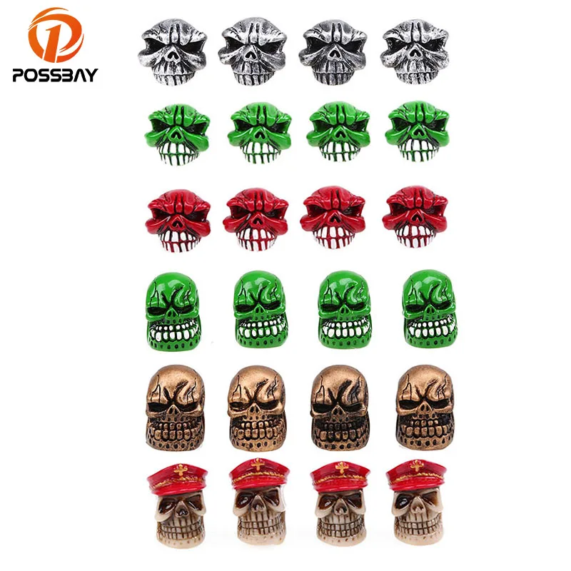 POSSBAY Universal Skull Car Wheel Tire Valve Caps Motorcycle Bicycle Air Cover Green Skull Punisher Auto Airtight Stems Cover
POSSBAY Universal Skull Car Wheel Tire Valve Caps Motorcycle Bicycle Air Cover Green Skull Punisher Auto Airtight Stems Cover