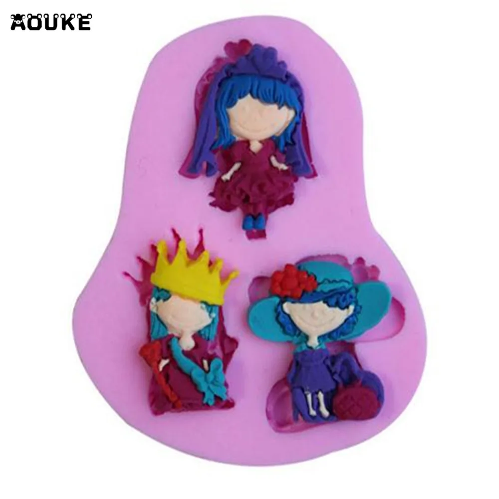 Cake Decoration DIY Tools Cartoon Girls/Princess/Ladies With Luggage Silicone Molds Pudding Ice Cube Soap Biscuits Pastry Mould
Cake Decoration DIY Tools Cartoon Girls/Princess/Ladies With Luggage Silicone Molds Pudding Ice Cube Soap Biscuits Pastry Mould