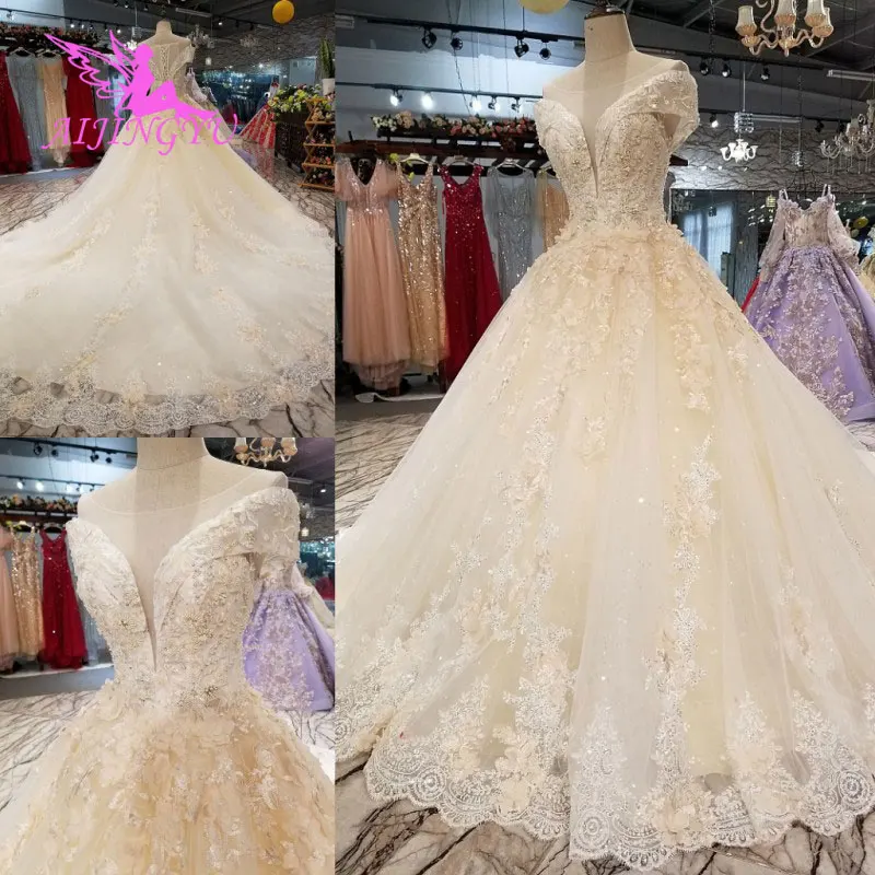 AIJINGYU Wedding Dresses With Lace Gowns Pearl Beads Russian Federation Australia Girl Luxury Organza Gown For Wedding Dress
AIJINGYU Wedding Dresses With Lace Gowns Pearl Beads Russian Federation Australia Girl Luxury Organza Gown For Wedding Dress