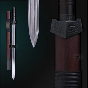 Auspicious High quality Chinese sword Handmade Fold steel Qin and han dynasties Very Sharp Han Jian collection
Auspicious High quality Chinese sword Handmade Fold steel Qin and han dynasties Very Sharp Han Jian collection