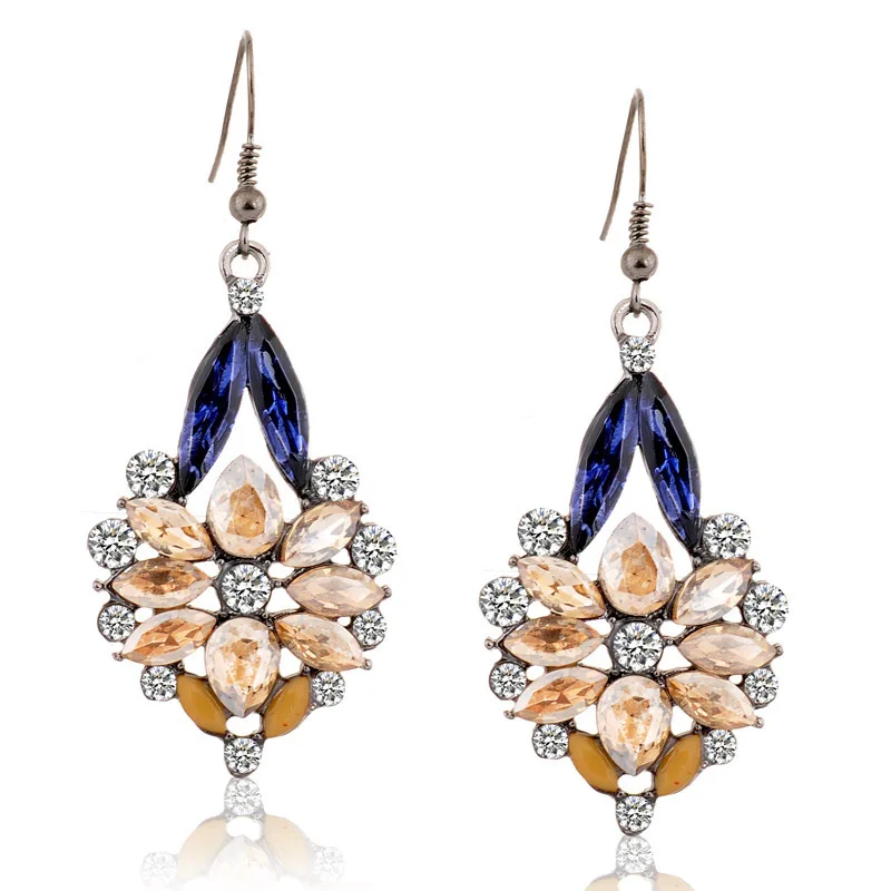 E111 elegant fashion female vintage multicolour gem tassel earring earrings for women stud earrings
E111 elegant fashion female vintage multicolour gem tassel earring earrings for women stud earrings