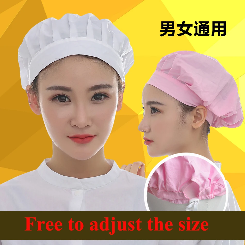 VIAOLI Men and women Catering White Meal Cap Dining Workshop Dust Cap Protective Breathable Mesh Chef Hat Adjustable Size
VIAOLI Men and women Catering White Meal Cap Dining Workshop Dust Cap Protective Breathable Mesh Chef Hat Adjustable Size
